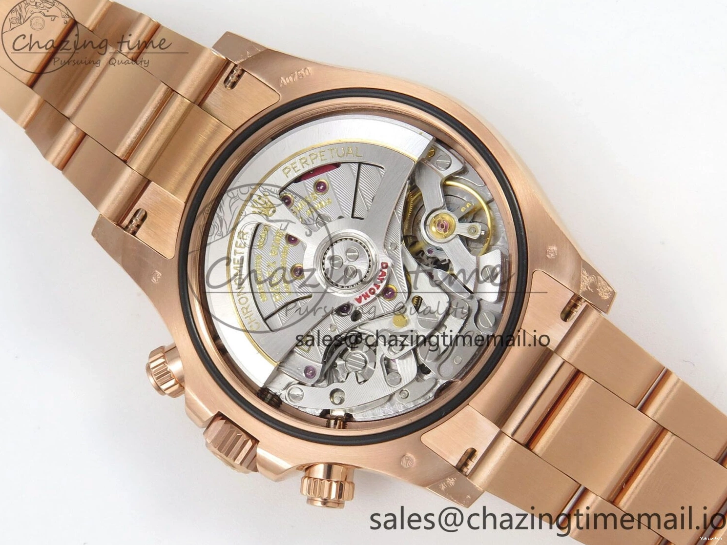 Bracelet Stick Dial 1:1 Black RG APSF Markers RG Best Daytona Edition 904L 126505 RG On SH4131 1229